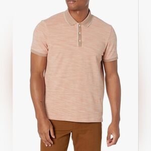 NWT Club Monaco Space Dyed Cotton Polo XS MSRP $89.50 Rose